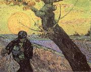 Vincent Van Gogh The Sower china oil painting reproduction